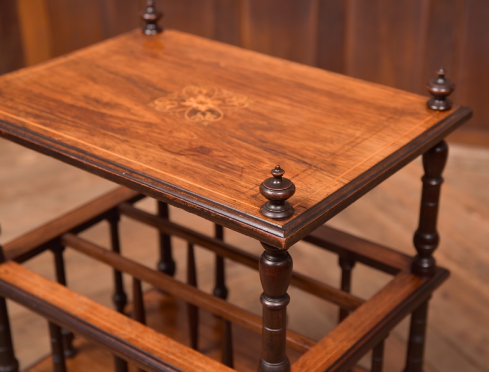 Edwardian rosewood Canterbury  View II