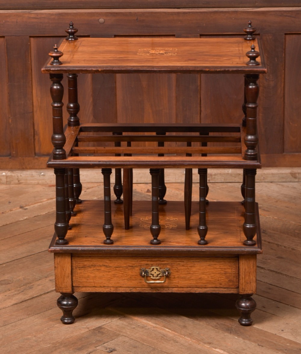 Edwardian rosewood Canterbury  View V