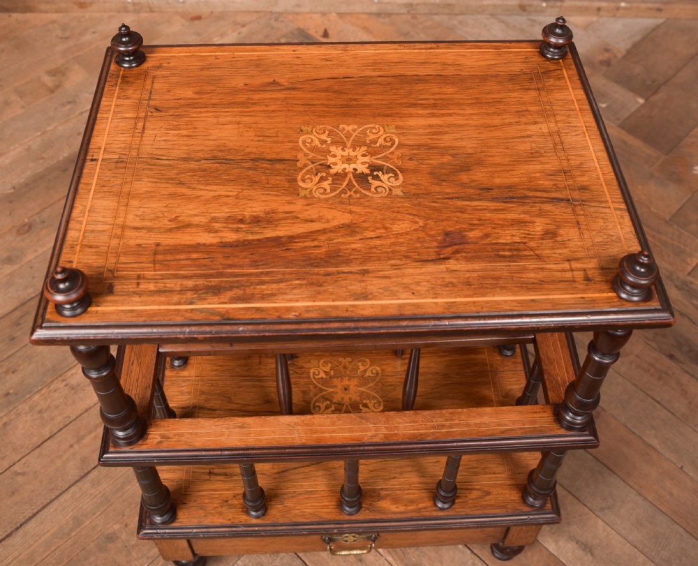 Edwardian rosewood Canterbury  View VIII