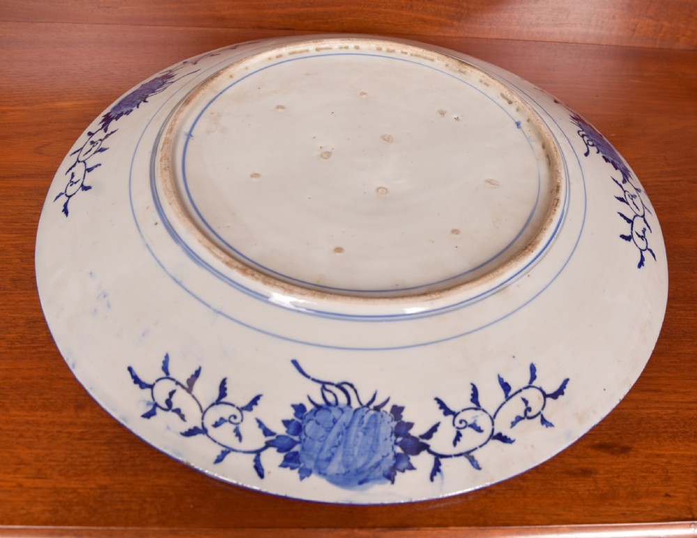 Blue And White Chinese Charger View VIII