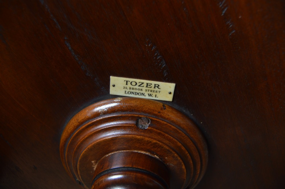 Edwardian Mahogany Wine Table View II
