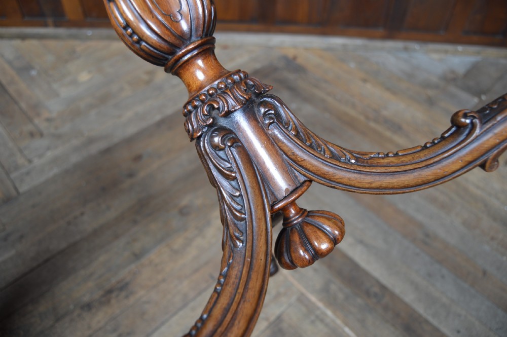 Edwardian Mahogany Wine Table View VII