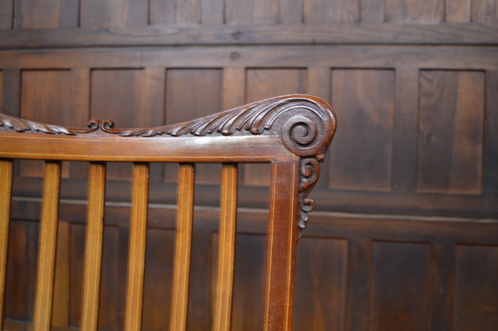 Edwardian Mahogany Arm Chair View V