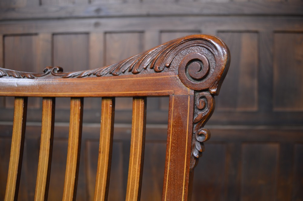 Edwardian Mahogany Arm Chair View XVII