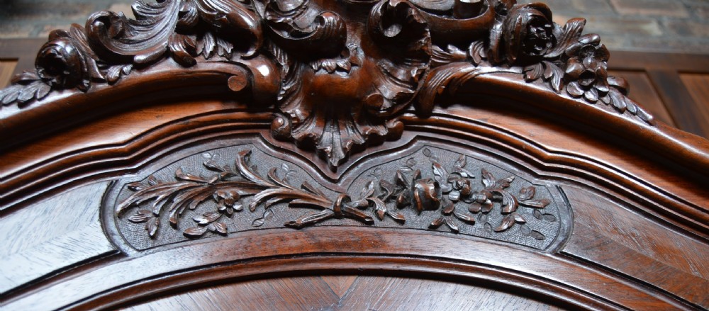 Victorian French Rosewood Armoire View XXIV