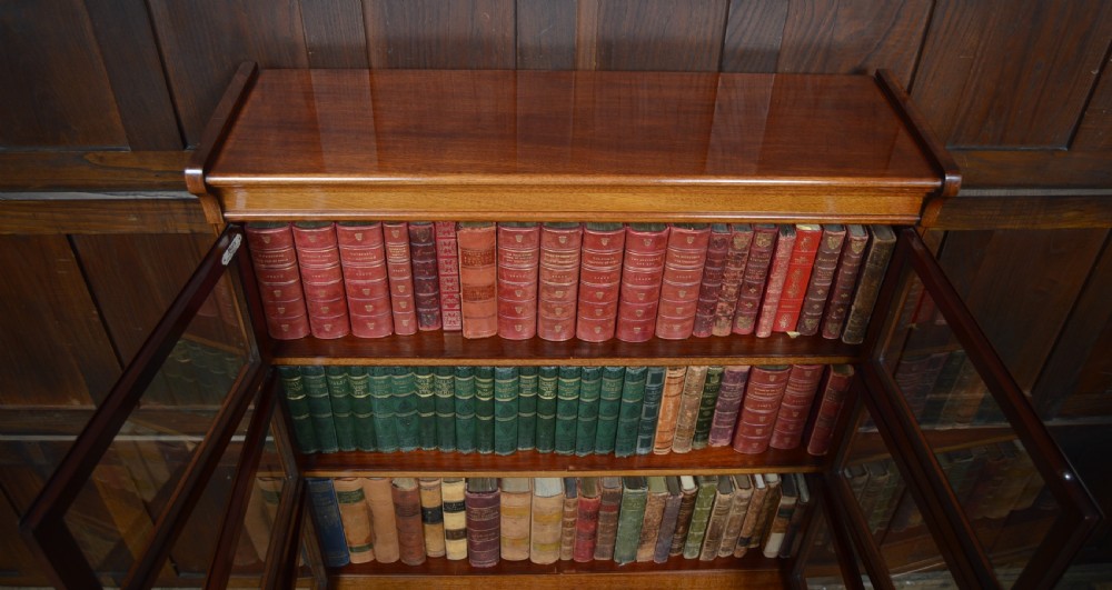 Minty Mahogany 4 Sectional Bookcase View VIII