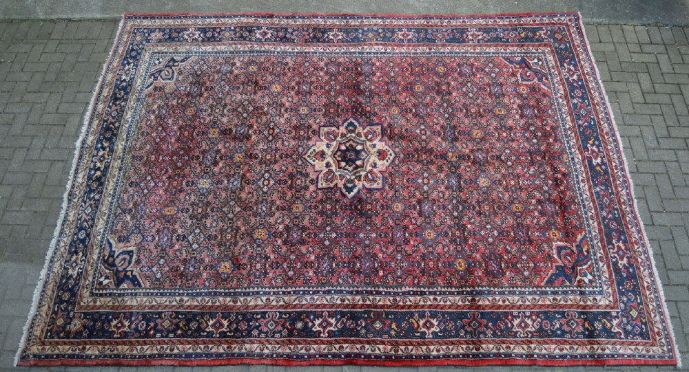 Antique Hand Woven Rug View X