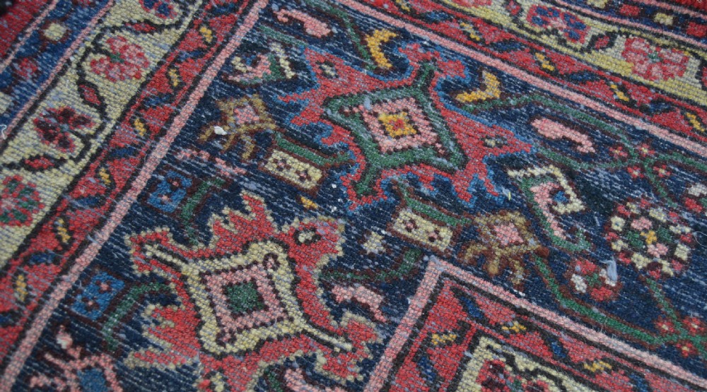 Antique Hand Woven Rug View XIII