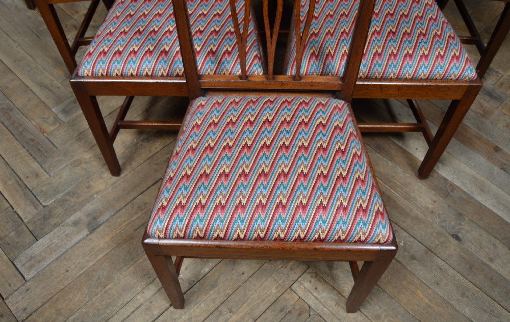 Set of 10 Georgian Dining Chairs View IV