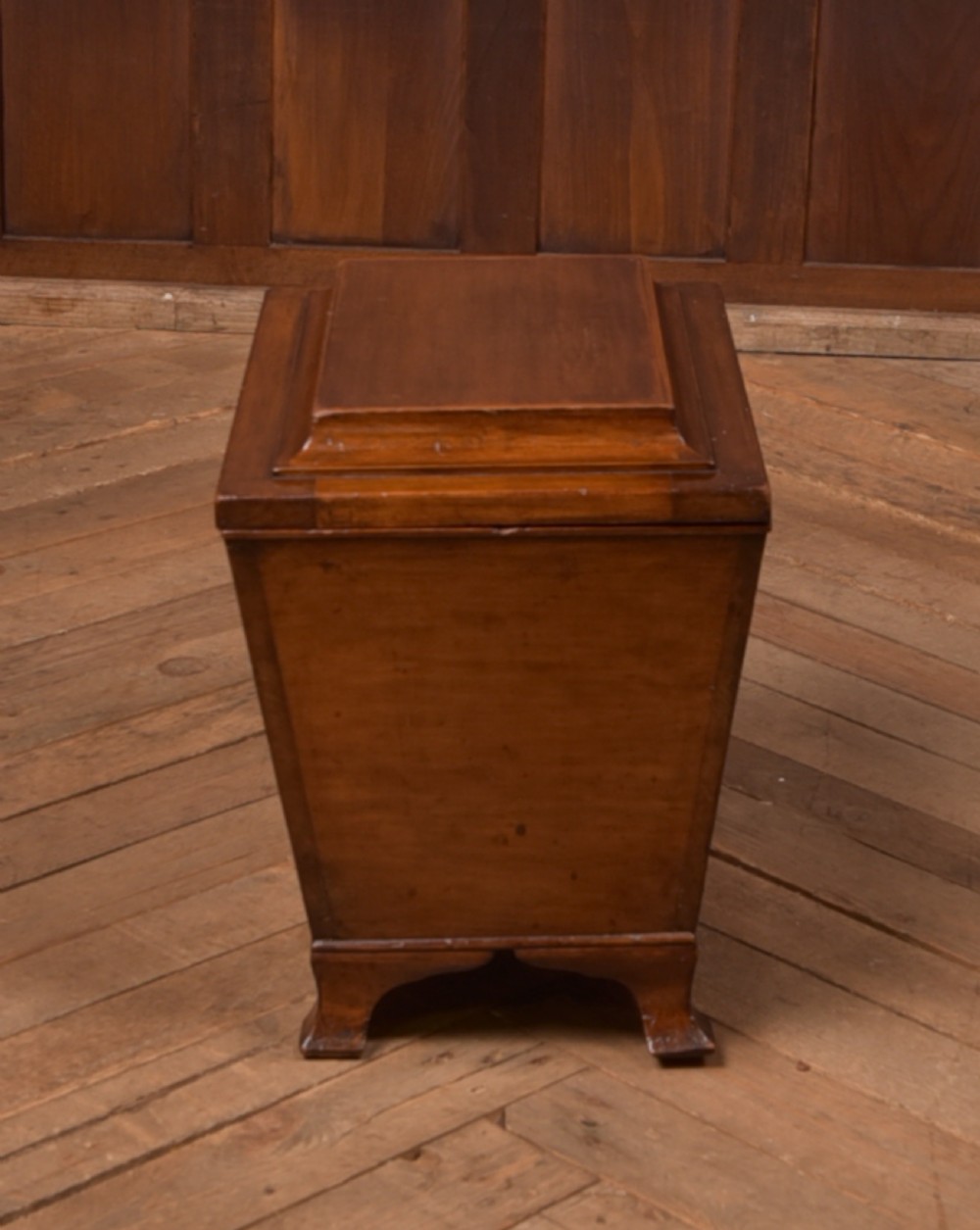 Edwardian Mahogany Sarcophagus Coal Box View IX