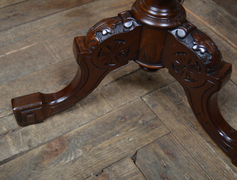 Victorian Walnut Wine Table View III