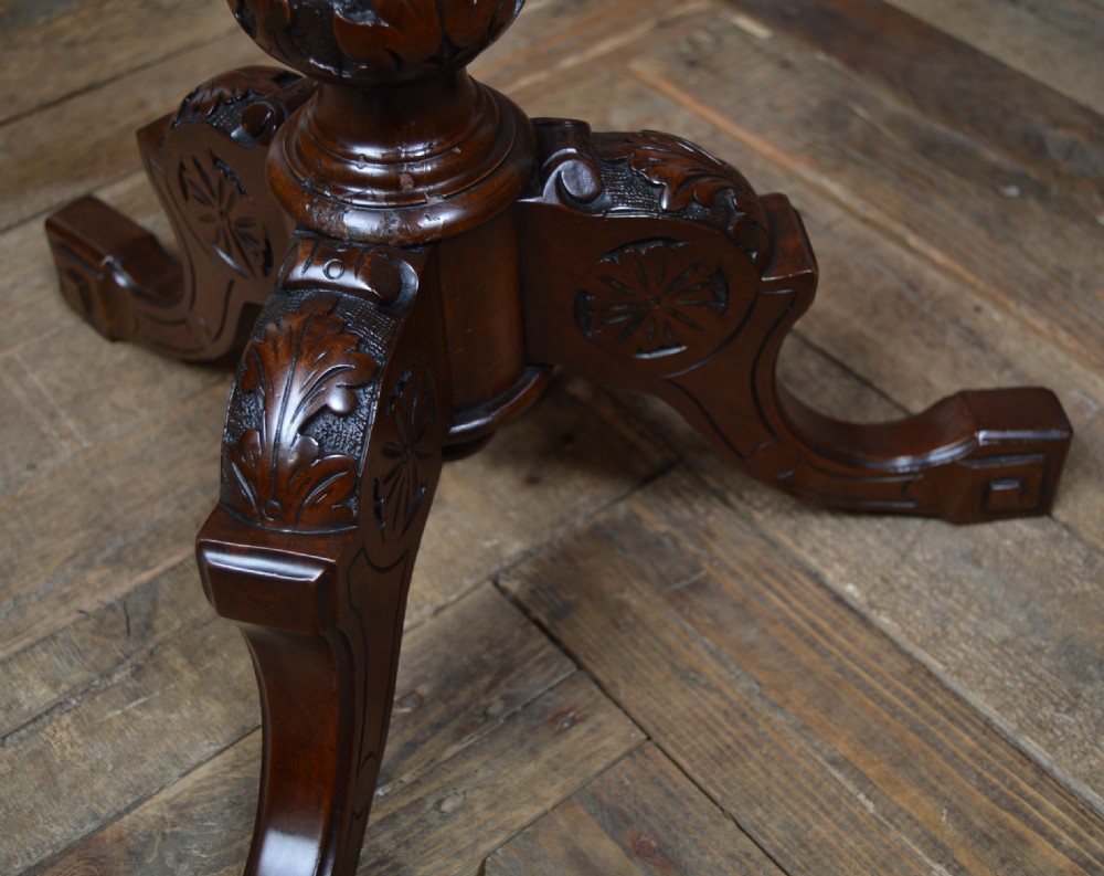 Victorian Walnut Wine Table View IV