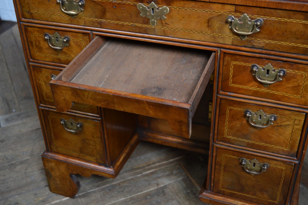 Walnut Knee-Hole Desk View XVIII