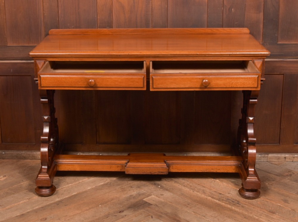 Victorian Red Walnut Hall Table Thomas Colquhoun View X