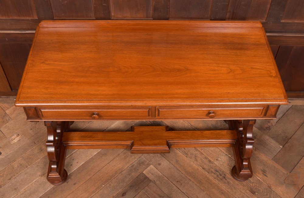 Victorian Red Walnut Hall Table Thomas Colquhoun View XVII