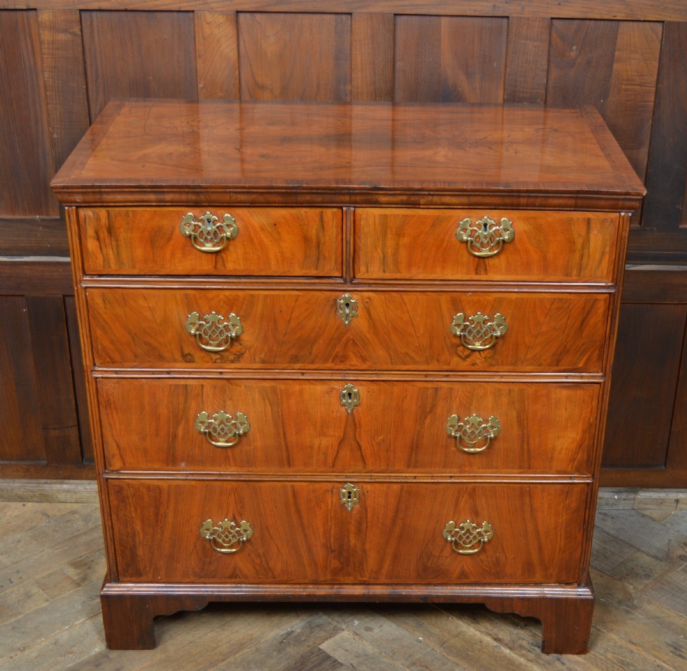 Georgian Walnut Chest of Drawers View V
