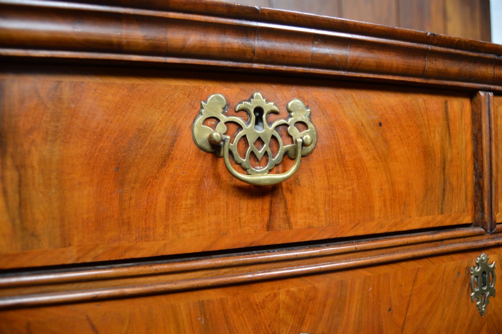 Georgian Walnut Chest of Drawers View XIII