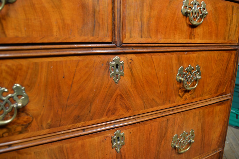 Georgian Walnut Chest of Drawers View XIV