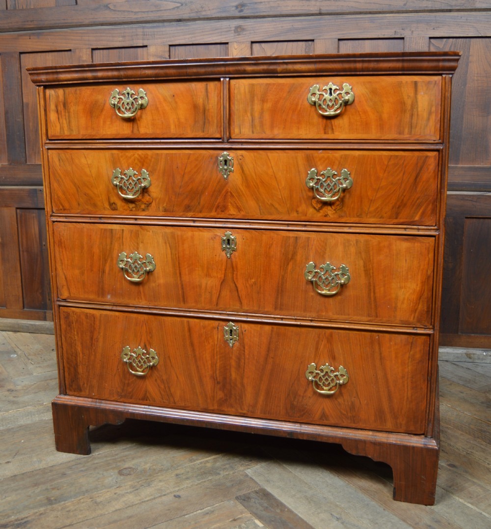 Georgian Walnut Chest of Drawers View XV