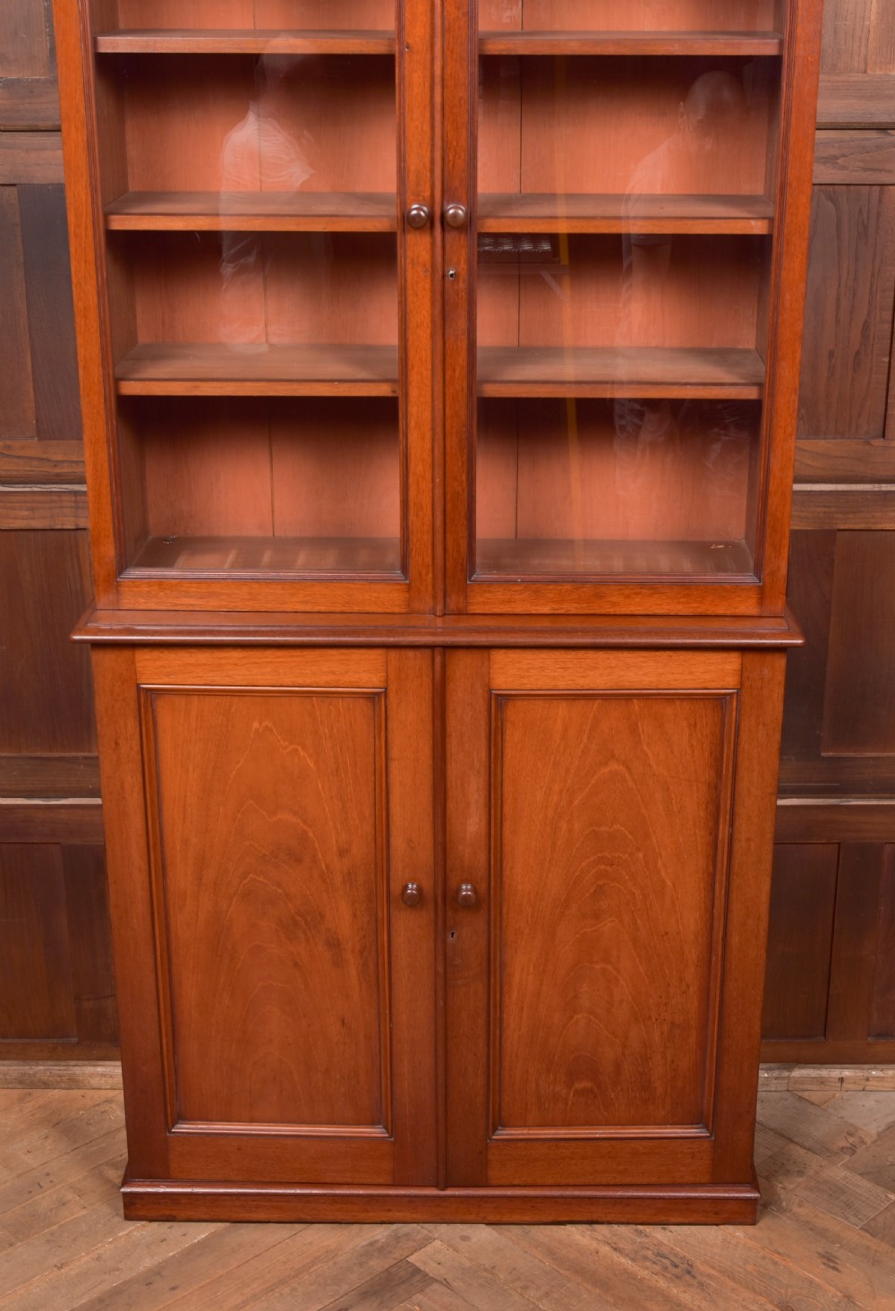 Victorian Mahogany Bookcase View V