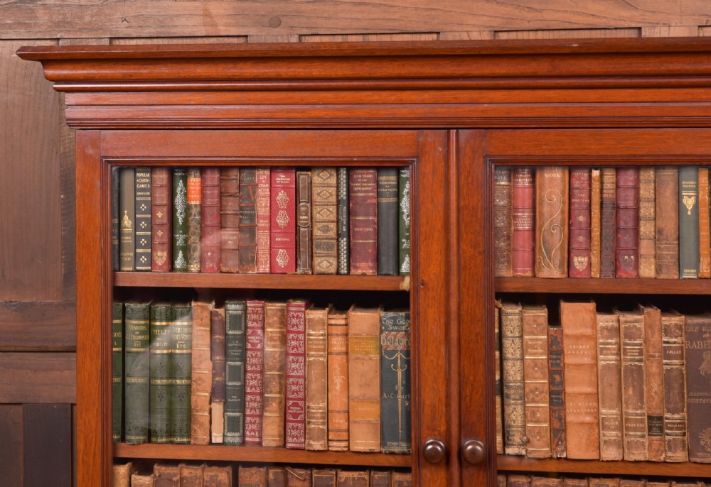 Victorian Mahogany Bookcase View VI