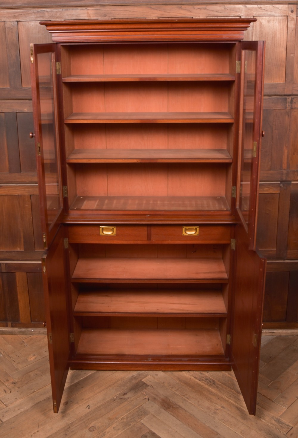 Victorian Mahogany Bookcase View X