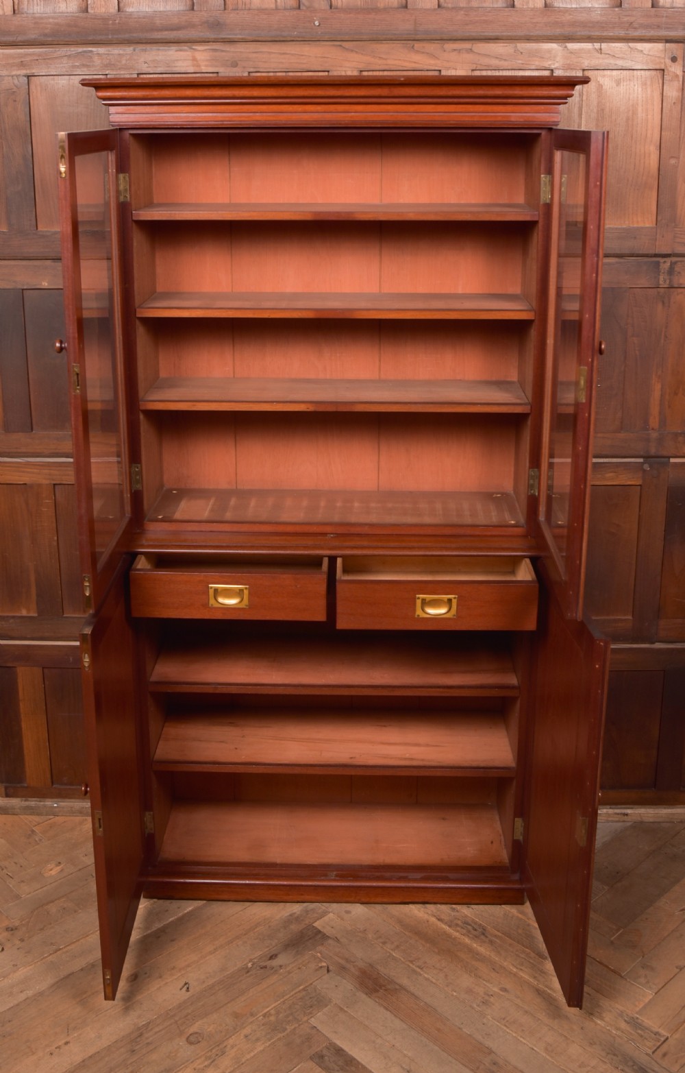 Victorian Mahogany Bookcase View XII