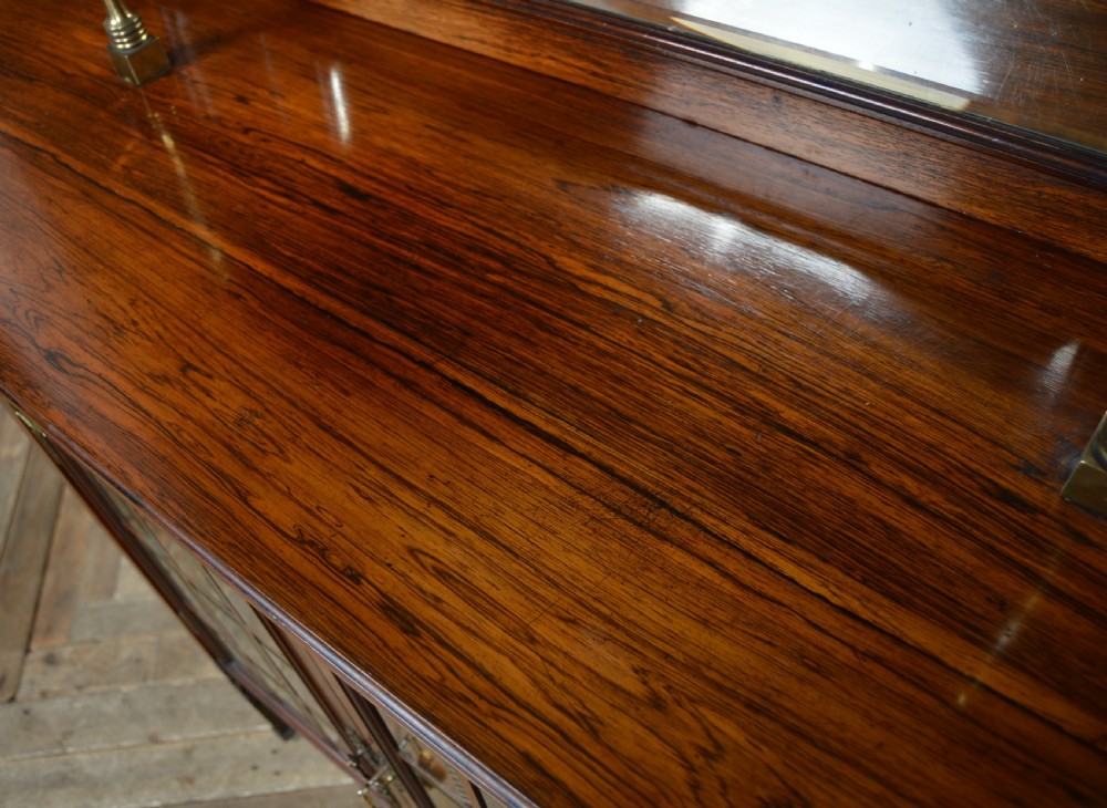 Edwardian Rosewood Side Cabinet View II