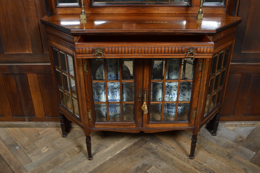 Edwardian Rosewood Side Cabinet View XII