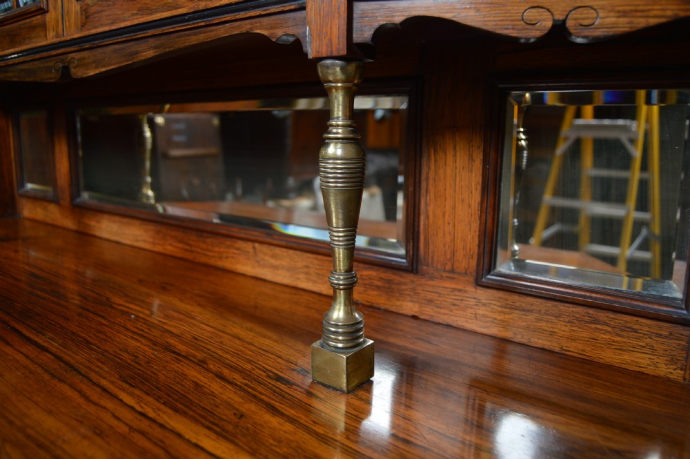 Edwardian Rosewood Side Cabinet View XIX