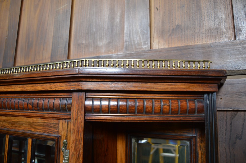 Edwardian Rosewood Side Cabinet View XX