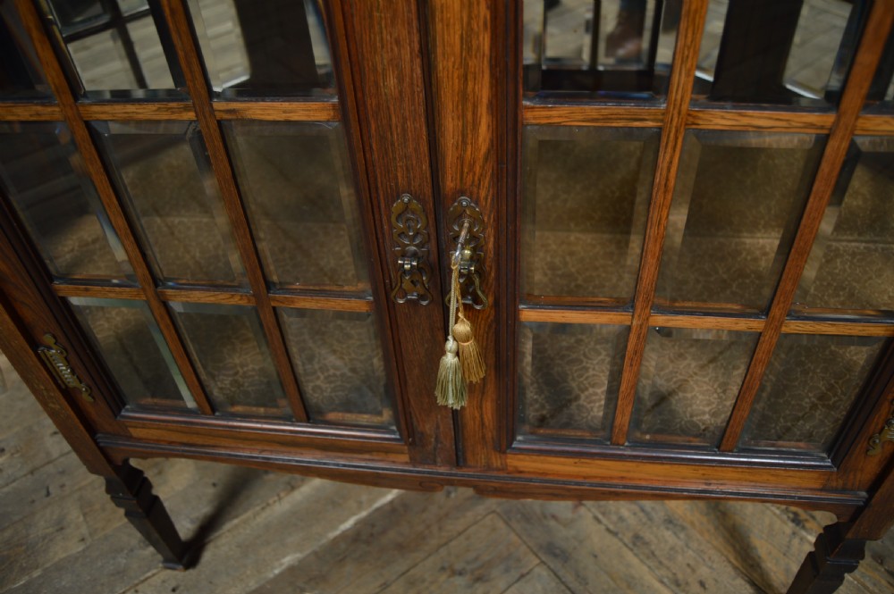 Edwardian Rosewood Side Cabinet View XXIII
