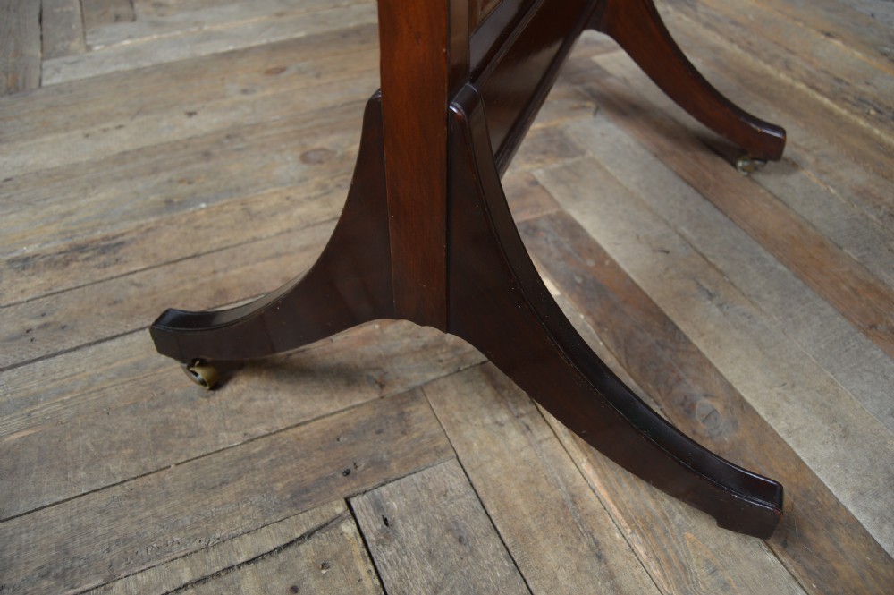 Edwardian Mahogany Cheval Mirror View IX
