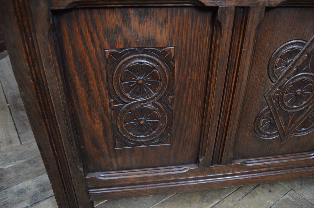 Edwardian Oak Coffer View X