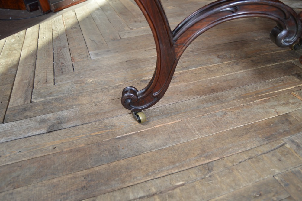 Victorian Rosewood Centre Table View VII