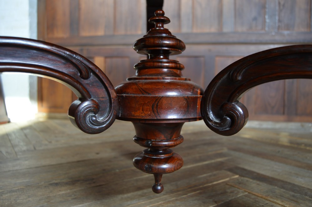 Victorian Rosewood Centre Table View XVI
