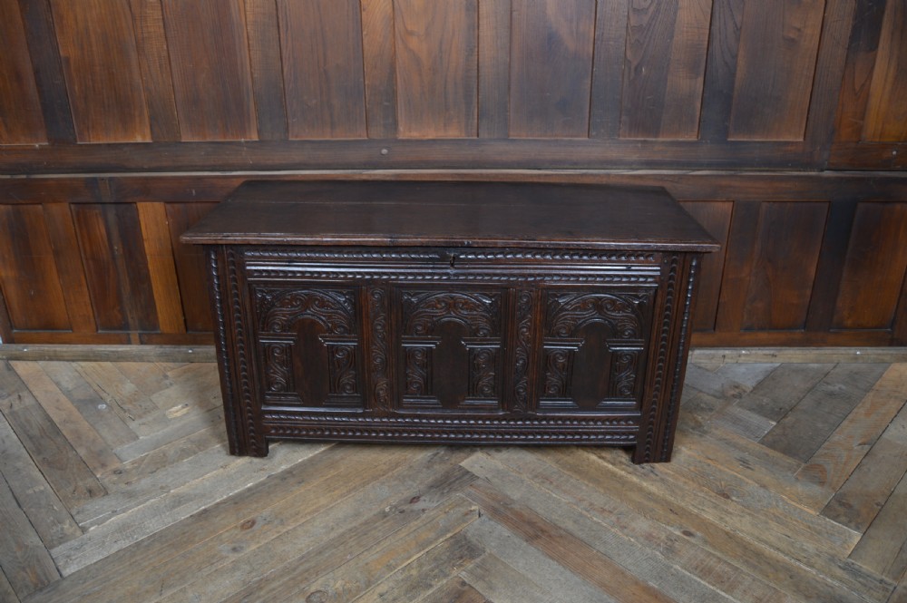 Georgian Oak Coffer View XXI