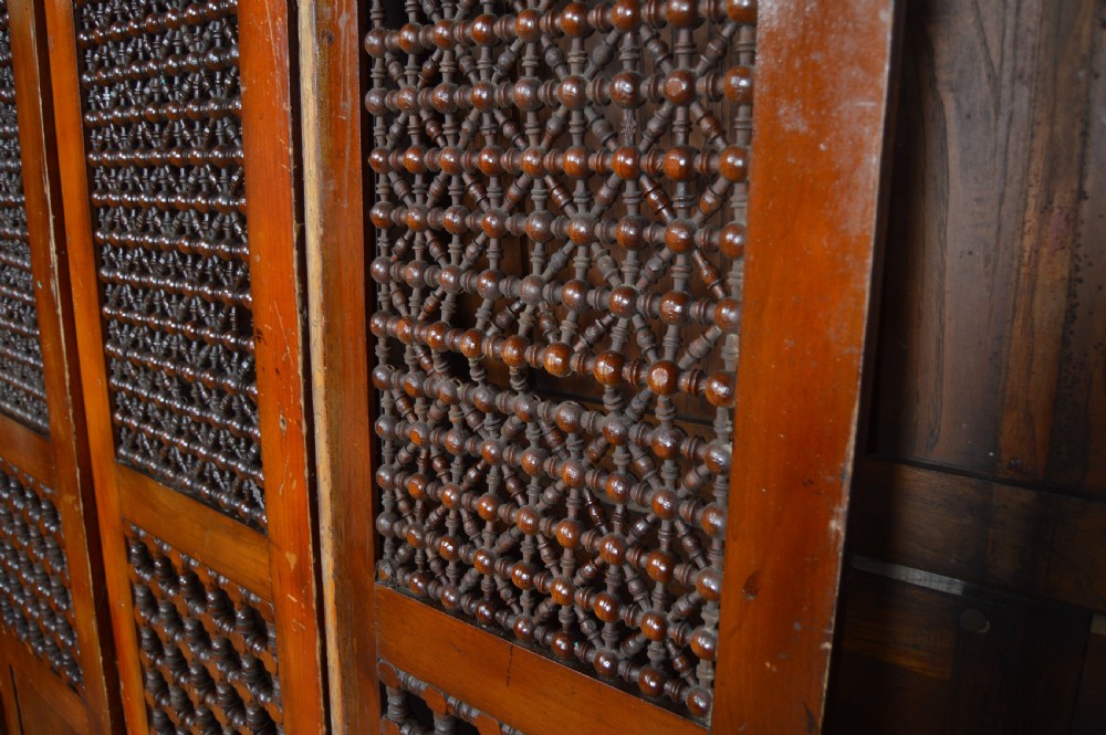 Four Carved Mahogany Panels View IV