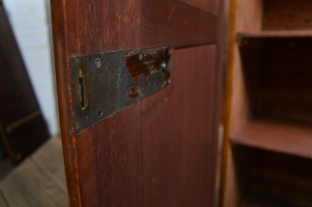 Victorian Satin Birch Cupboard                         View IV