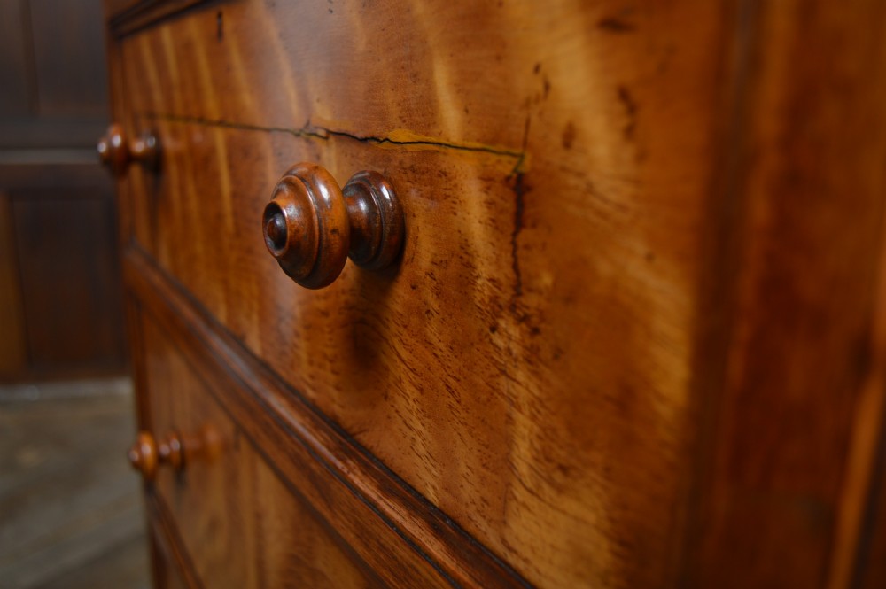 Victorian Satin Birch Cupboard                         View X