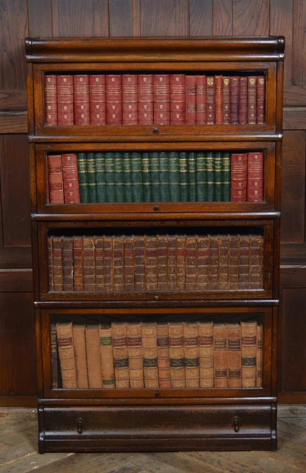  Globe Wernicke 4 Sectional Bookcase