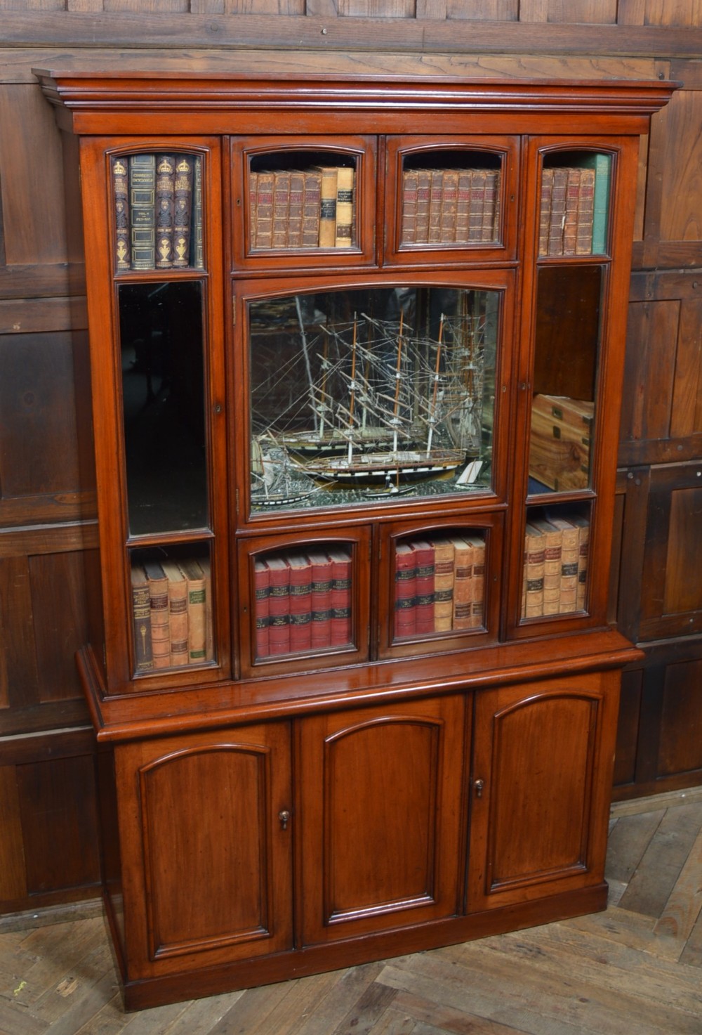 Victorian Mahogany Bookcase
