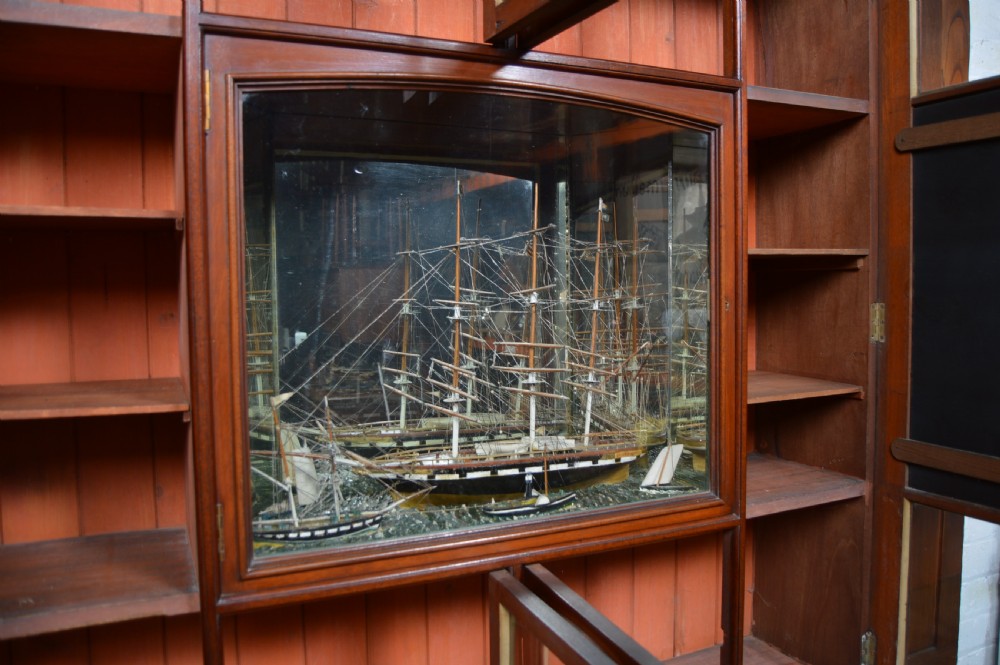 Victorian Mahogany Bookcase View IV