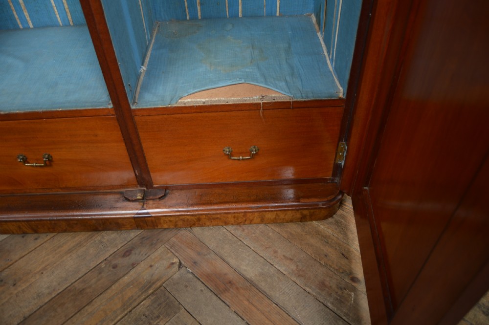 Victorian Walnut Robe View V