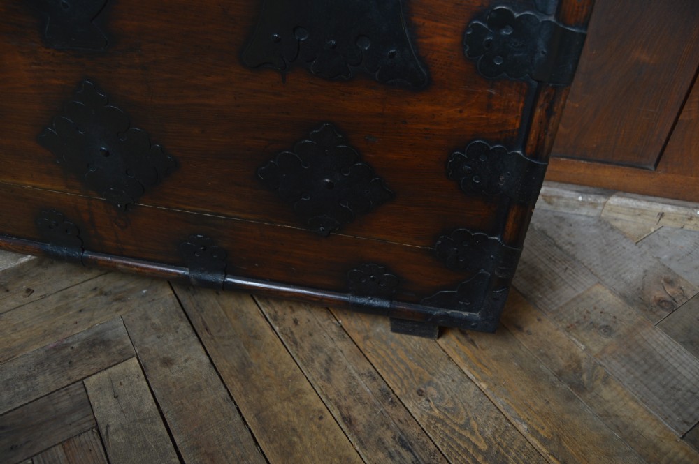 Korean Elm Wood Marriage Chest View XI