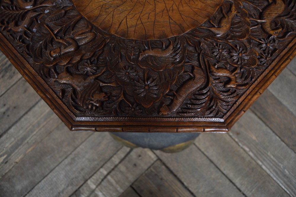 Victorian Oak Occasional  Table View IV