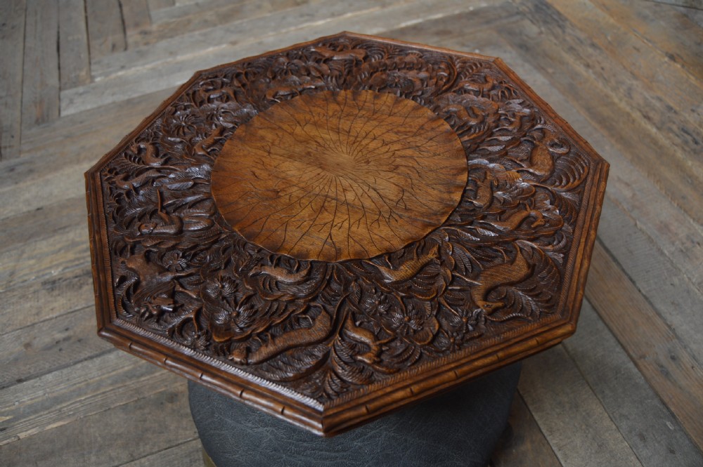 Victorian Oak Occasional  Table View V