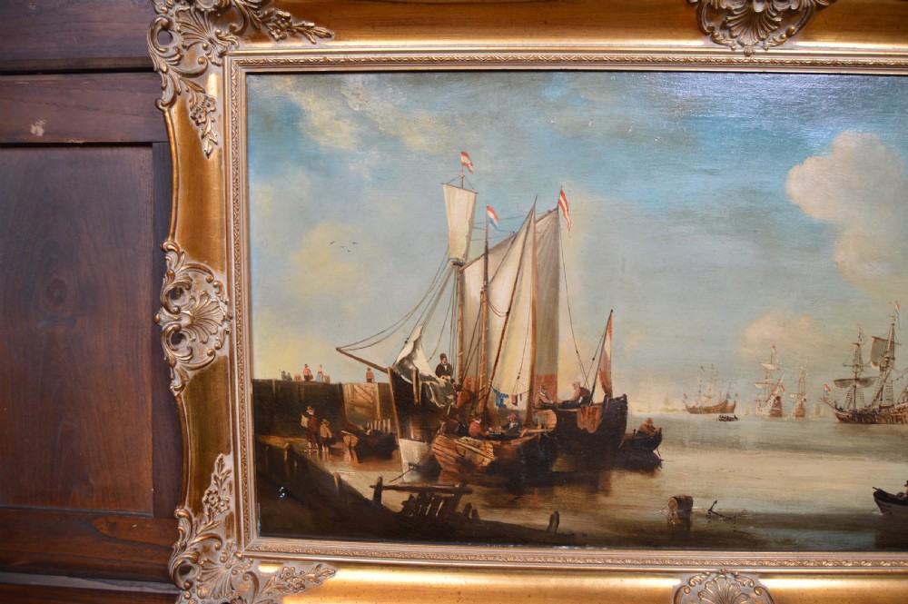  RIMA RRSM NF Dutch Harbour Scene Painting View III
