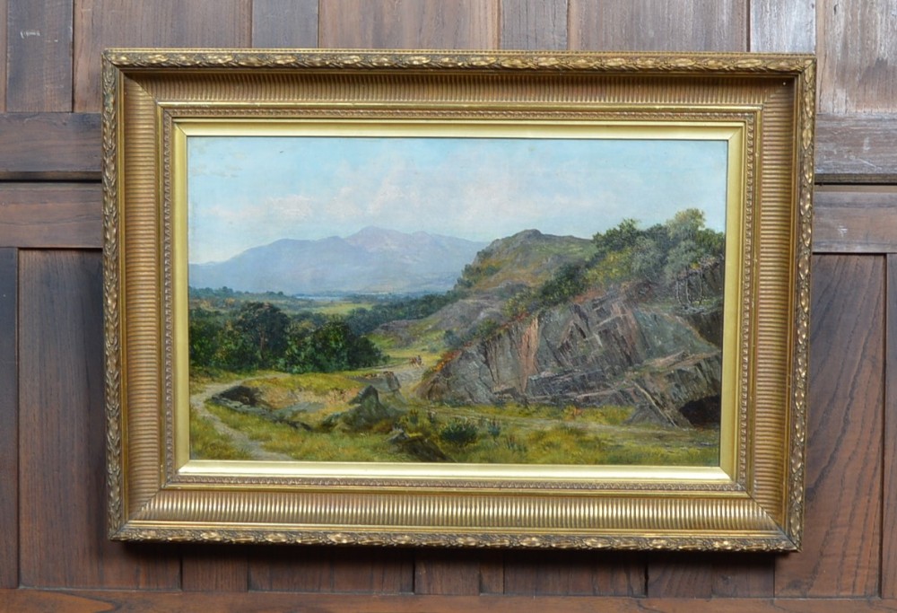 Frank Thomas Carter Landscape Oil Painting