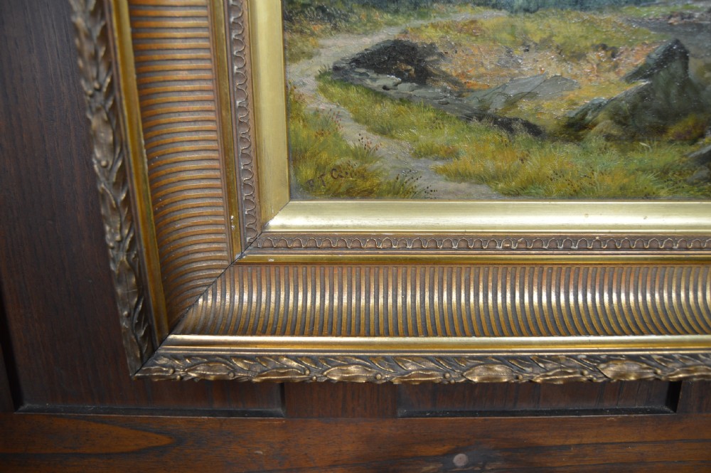 Frank Thomas Carter Landscape Oil Painting View IV